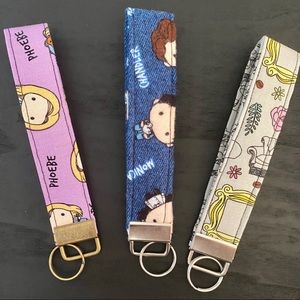 Friends keychain wristlets ❤️